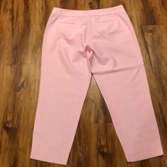 J crew pink cotton pants - Picture 4 of 6